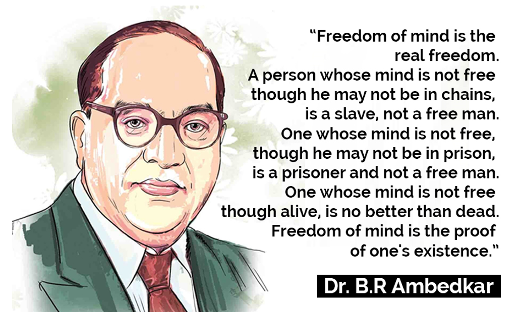 Discuss Ambedkars idea on nationbuilding