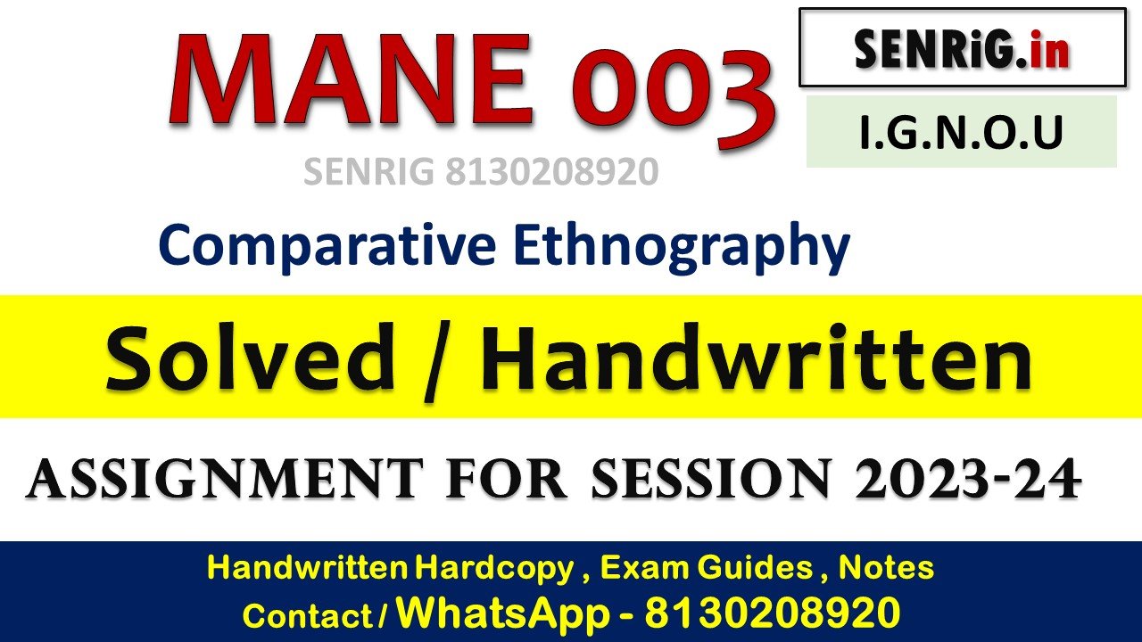 Free ignou mane 003 solved assignment 2023 24 pdf; Free ignou mane 003 solved assignment 2023 24 english; Free ignou mane 003 solved assignment 2023 24 download; Free ignou mane 003 solved assignment 2023 24 answer