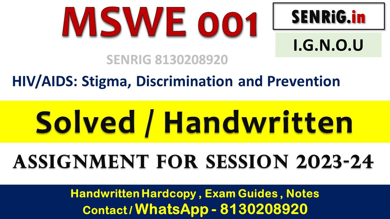 Free ignou mswe 001 solved assignment 2023 24 pdf; Free ignou mswe 001 solved assignment 2023 24 download; Free ignou mswe 001 solved assignment 2023 24 date; meg 1 solved assignment 2023-24; solved assignment ignou 2023 free; ignou mapc assignment 2023-24; basoh ignou assignment 2023-24; mmpc 01 solved assignment free download pdf