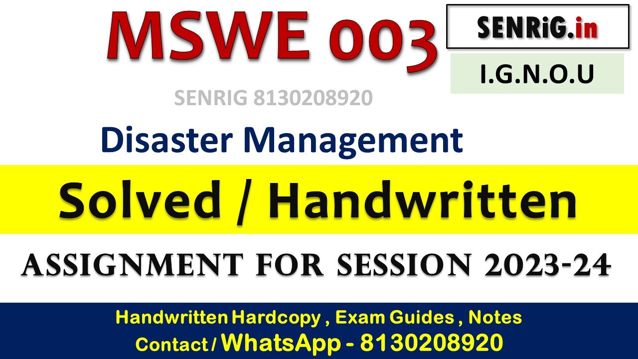 Free ignou mswe 003 solved assignment 2023 24 pdf; Free ignou mswe 003 solved assignment 2023 24 last; Free ignou mswe 003 solved assignment 2023 24 download; Free ignou mswe 003 solved assignment 2023 24 date; solved assignment ignou 2023 free; meg 1 solved assignment 2023-24; basoh ignou assignment 2023-24; ignou mapc assignment 2023-24