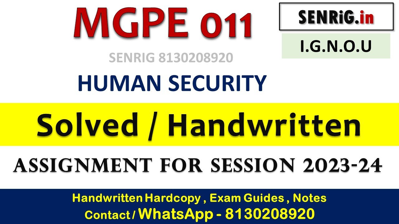 Free ignou mgpe 011 solved as pdf download; Free ignou mgpe 011 solved as pdf; Free ignou mgpe 011 solved as assignment; Free ignou mgpe 011 solved as 2021; mgpe 11 solved assignment in hindi; mgpe-011 book pdf; mgpe-011 in hindi; mgpe-011 question paper