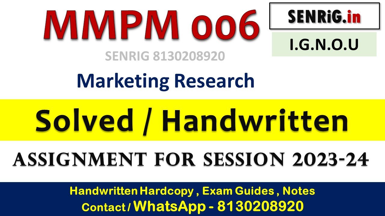 Free ignou mmpc 006 solved pdf download Free ignou mmpc 006 solved pdf; Free ignou mmpc 006 solved assignment pdf; Free ignou mmpc 006 solved assignment; Free ignou mmpc 006 solved 2021; mmpc-006 question paper; mmpc-006 study material; mmpc-006 assignment question paper
