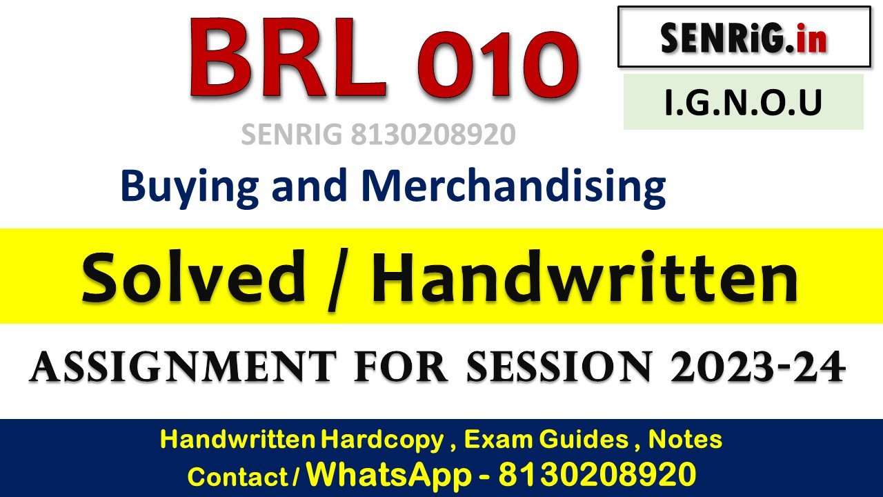 Free ignou brl 010 solved pdf; Free ignou brl 010 solved assignment pdf; Free ignou brl 010 solved assignment