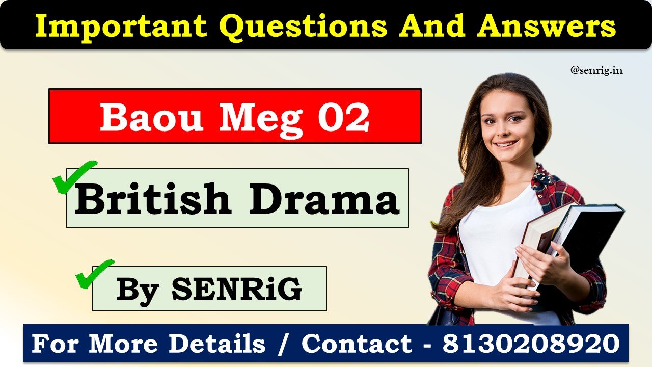Baou Meg 02 Important Questions And Answers