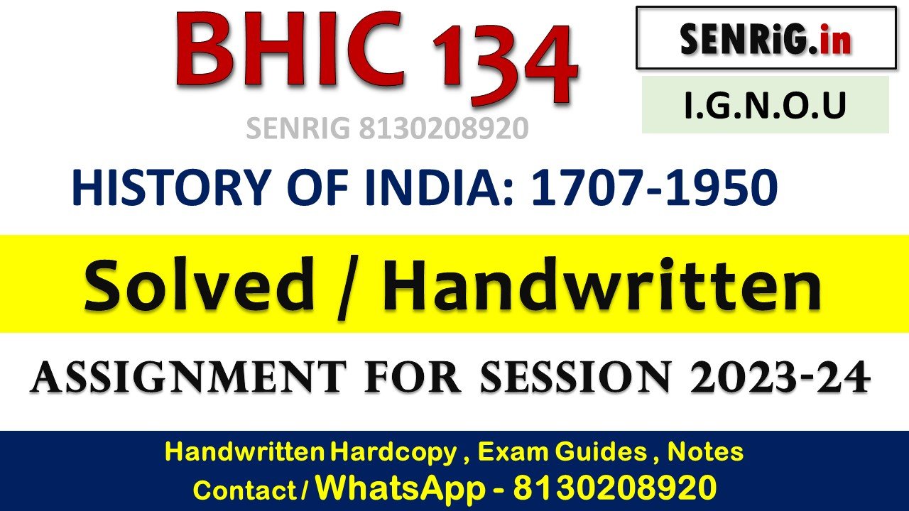 Free ignou bhic 134 solved assignment pdf download; Free ignou bhic 134 solved assignment pdf; Free ignou bhic 134 solved assignment 2021