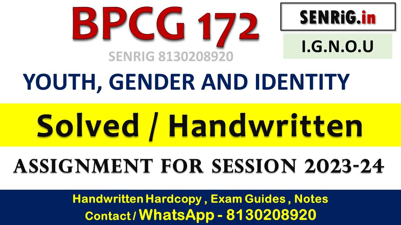 Free ignou bpcg 172 solved assignment pdf download; Free ignou bpcg 172 solved assignment pdf; Free ignou bpcg 172 solved assignment 2020; bpcg-172 solved assignment in hindi pdf; Free ignou bpcg 172 solved assignment 2021; bpcg 172 assignment hindi; bpcg 172 assignment 2024; bpcg 172 question paper