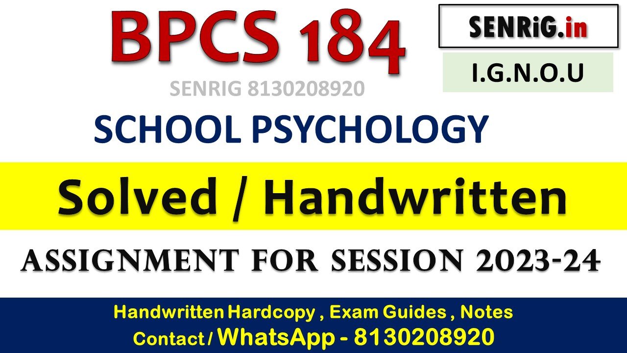 Free ignou bpcs 183 solved assignment pdf download; Free ignou bpcs 183 solved assignment pdf; bpcs 183 solved assignment 2023-24; bpcs 183 solved assignment in hindi; Free ignou bpcs 183 solved assignment 2020; Free ignou bpcs 183 solved assignment 2021; bpcs 183 assignment 2023; bpcs 183 assignment in hindi 2023