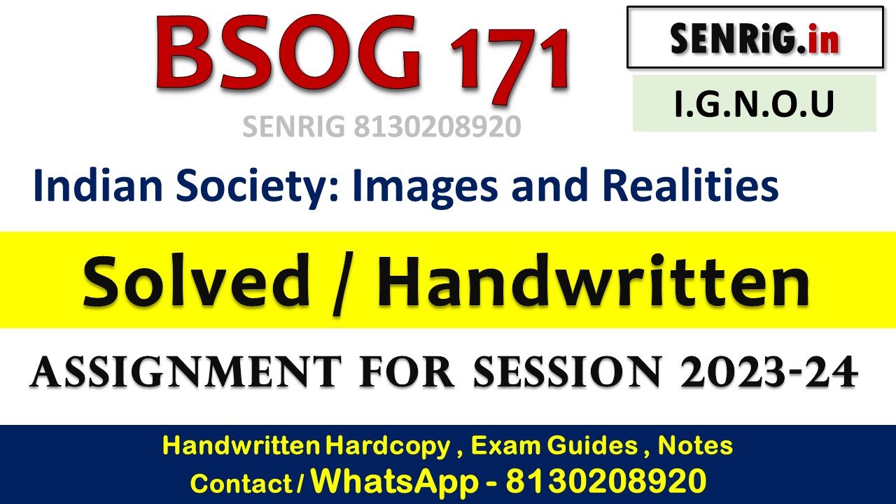 bsog-171 solved assignment free download pdf; bsog 171 ignou assignment in hindi pdf; bsog 171 solved assignment 2023-24; bsog 171 solved assignment 2022-23; ignou assignment solved; bsog-171 solved assignment free download pdf in hindi; ignou assignment guru