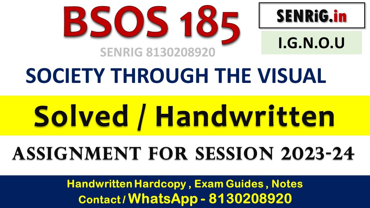 Free ignou bsos 185 solved assignment pdf download; Free ignou bsos 185 solved assignment pdf; bsos 185 solved assignment in hindi; bsos-185 assignment in hindi pdf; bsos 185 assignment 2023; ignou assignment; bsos 185 assignment 23 24; bsos 185 question paper 2023
