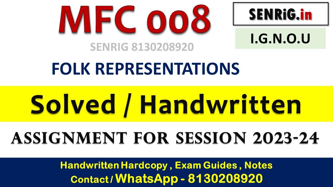 Free ignou mfc 008 solved assi pdf; Free ignou mfc 008 solved assi assignment; Free ignou mfc 008 solved assi 2021