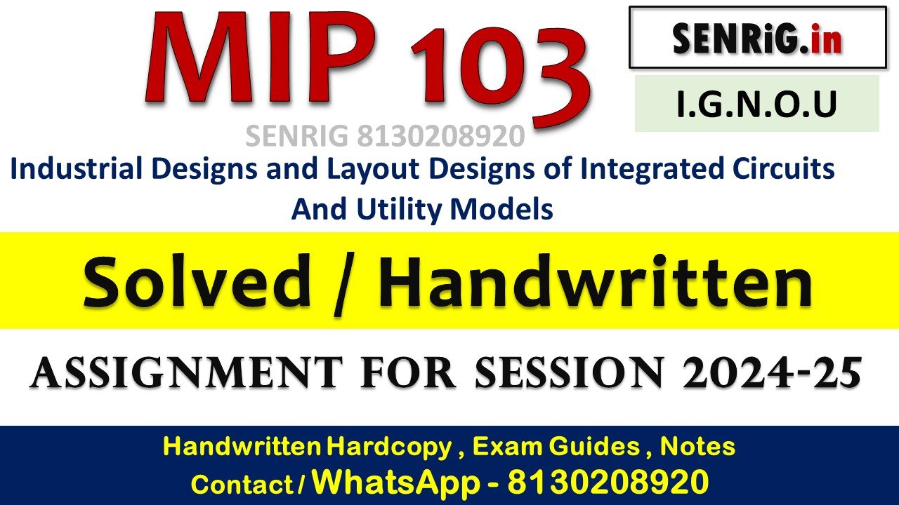 Free ignou mip 102 solved assignment 2024 25 patents download; Free ignou mip 102 solved assignment 2024 25 patents date; ignou solved assignment pdf free download; ignou free solved assignment telegram; ignou solved assignment free of cost; free ignou assignment pdf download; ignou solved assignment free download pdf in hindi; ignou bank