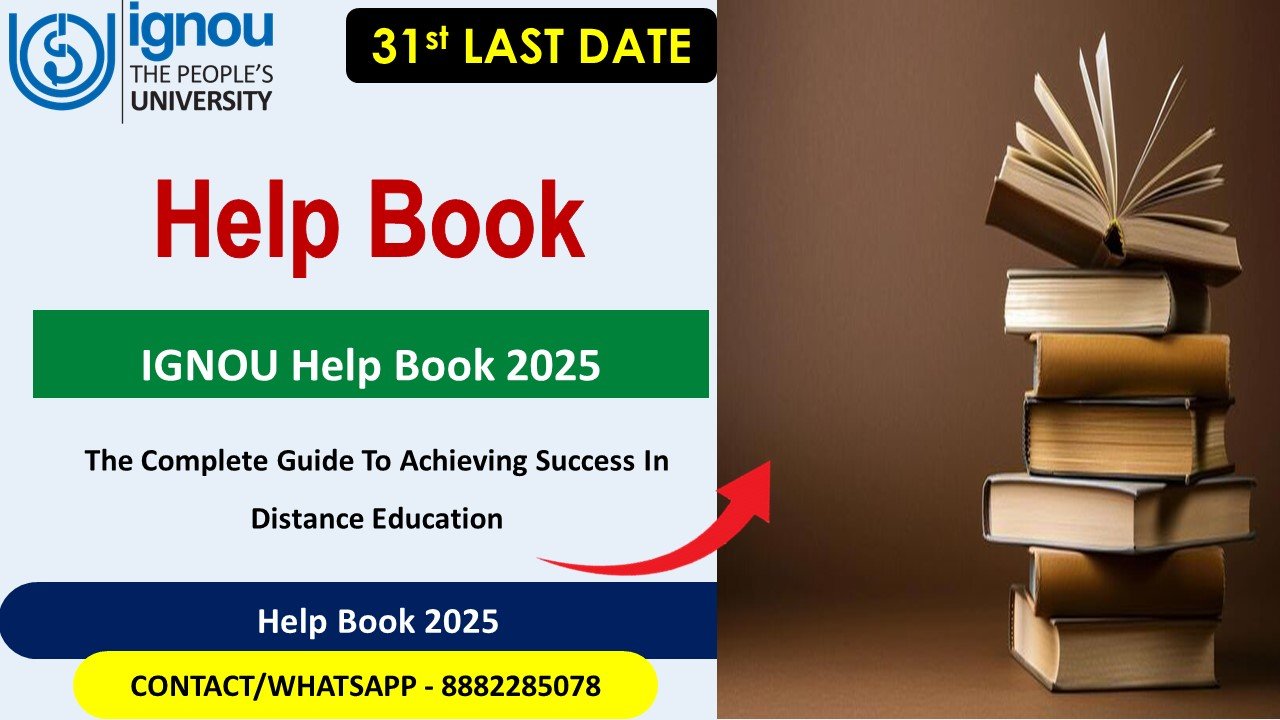 IGNOU Help Book 2025