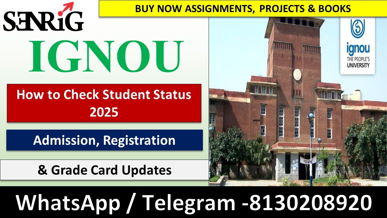 How to Check IGNOU Student Status 2025