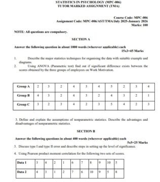 FREE MPC-006 SOLVED ASSIGNMENT 2025-26 PDF DOWNLOAD