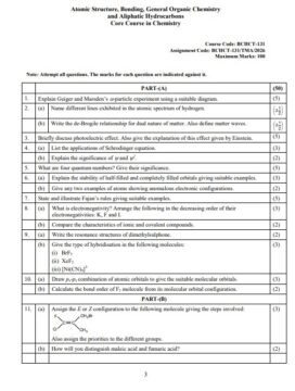BCHCT-131 Solved Assignment 2026 (English Medium)