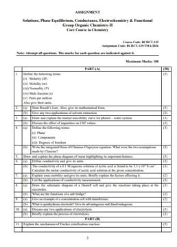 BCHCT-135 Solved Assignment 2026 (English Medium)