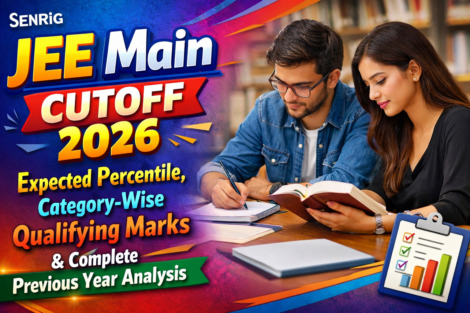 JEE Main Cutoff 2026: Expected Percentile, Category-Wise