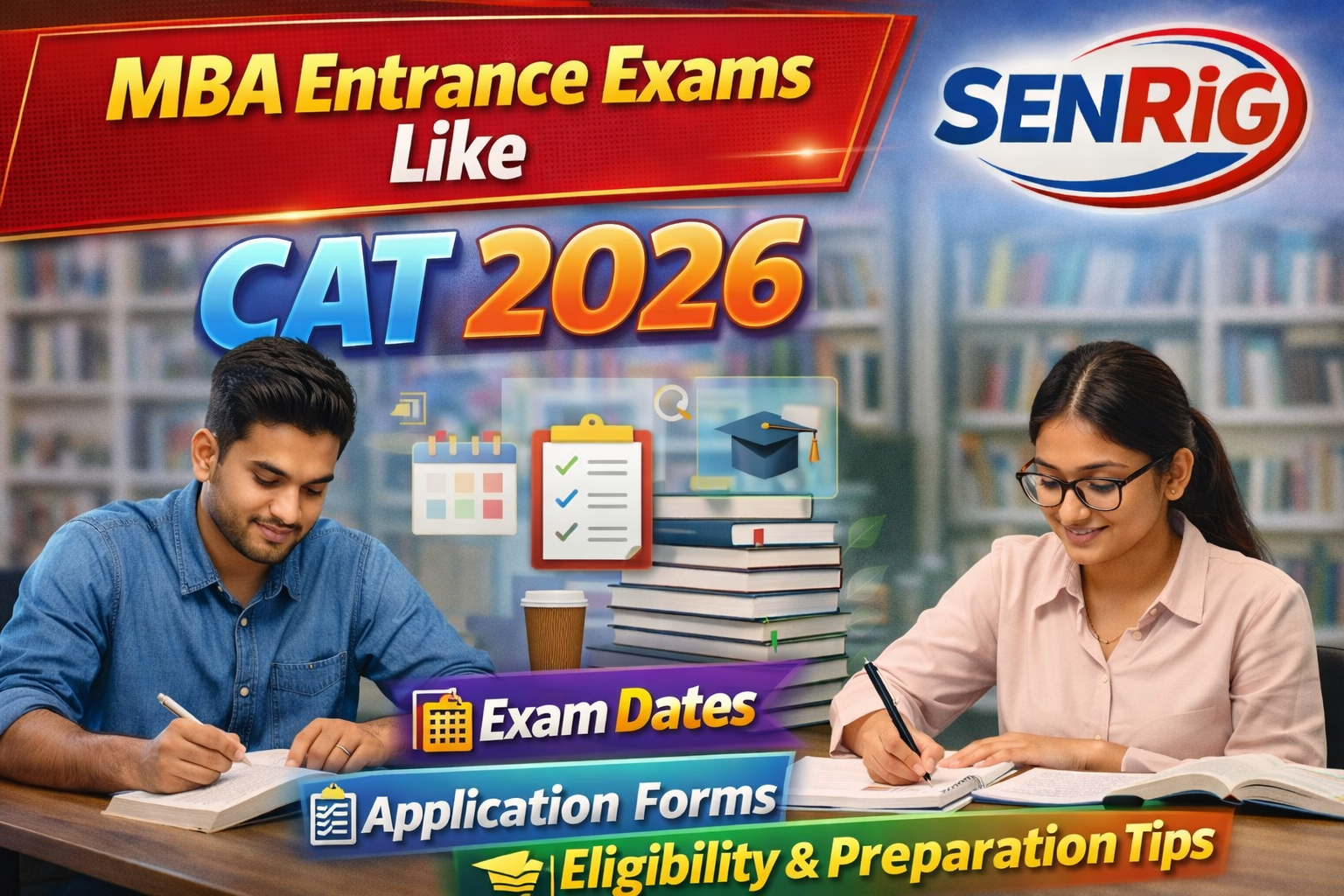 MBA Entrance Exams Like CAT 2026: Exam Dates, Application Forms, Eligibility & Preparation Tips